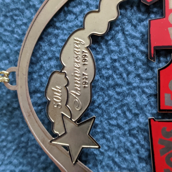 Christmas Toys for Tots Ornament Limited Edition 1997 24k Gold plated - Picture 3 of 7